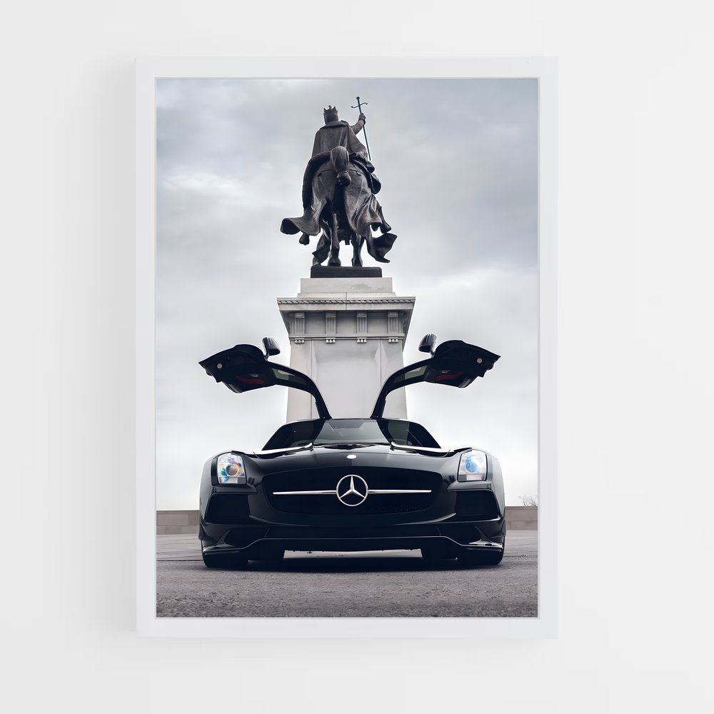 Poster L'Art de Vitesse – affiche Mercedes (vue 3)